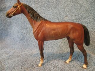 Vienna Bronze Austrian Cold - Painted Thoroughbred Horse,  4.  25 "