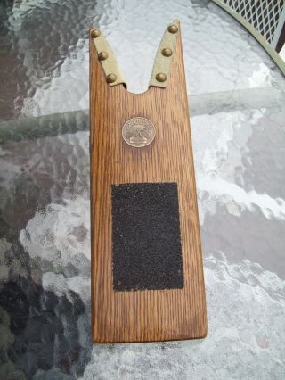 Vintage Jack Daniels Wooden Gold Medal Louisiana Purchase Exposition Boot Jack