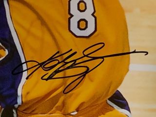 Kobe Bryant Signed Autographed 16x20 Photo PSA/DNA Rare Early Full Sig Auto 2