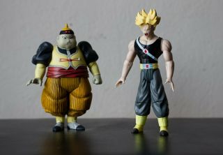 2001 Android 19 & Trunks Irwin 5 " Action Figure Dragon Ball Z Dbz Androids Saga