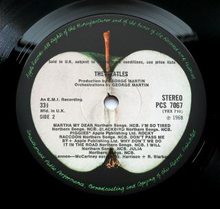 Beatles - White Album NEAR UK 1968 1st Stereo Press Complete Wide Spine 2