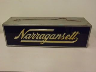 Narragansett Lighted Motion Liquid Light Beer Sign Be Sure To Watch Video Link