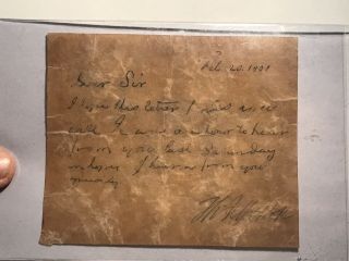 Thomas Jefferson Authentic Signed Letter 1801