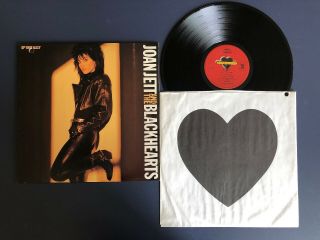 Joan Jett & Blackhearts Up Your Alley Lp Vinyl Ex