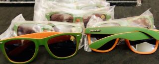Jägermeister Sunglasses Retro Orange Green Party -