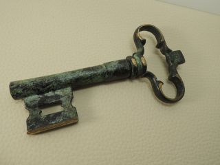 Antique Door Gate Brass Corkscrew Bottle Opener Cavatappi Key