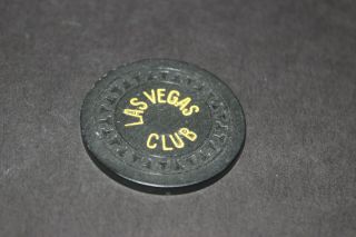 Ultra Rare Las Vegas Club $25 Casino Chip Prototype? 1940 