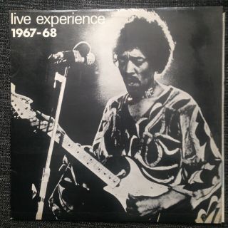 Jimi Hendrix Live Experience 1967 - 68 Rare Vinyl Album Voodoo Chile Rare Record
