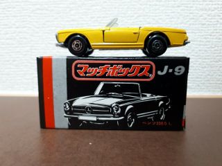 Matchbox Superfast Lesney - J9 - Mercedes 230sl Japan Series Rare