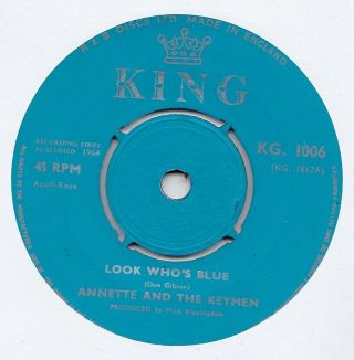 Annette And The Keymen Uk King 45 1964 Teen Girl Beat How Can I Tell Him Ex