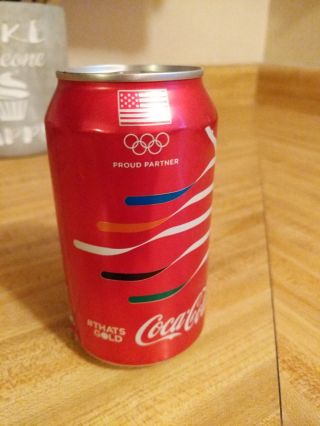 Factory Error 2016 Olympian Coke Can 4