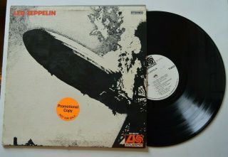 Led Zeppelin Lp Led Zeppelin 1 Sd 8216 Wl Promo Vg,  /vg