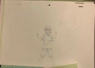 High School Dxd Production Art 21 Pgs Anime Genga Douga Sketch Not Cel Animation