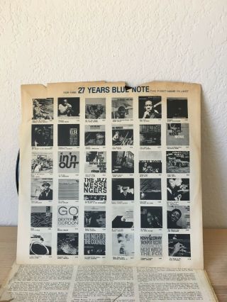 Hank Mobley - Dippin ' LP - Blue Note - BLP 4209 RVG NY USA 3