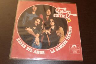 Golden Earring Radar Del Amor - Radar Love 1973 Mexico 7 " Promo 45 Pop Rock