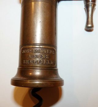 Corkscrew - Hard to Find King Screw,  By Joseph Rodgers & Sons of Sheffield 3