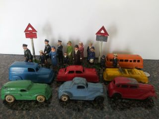 Vintage Tootsietoy Diecast Cars Tootsie Toy plus MORE Made in USA LOOK 8