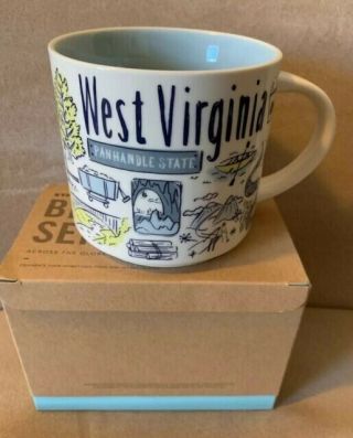 2019 Starbucks West Virginia “been There Series " Coffee Cup Mug Wv State