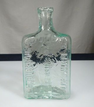 Antique Glass Bottle Buckhout Liniment Saratoga - 57029