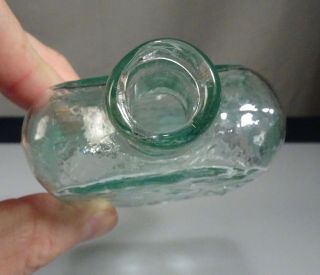 Antique Glass Bottle Buckhout Liniment Saratoga - 57029 6