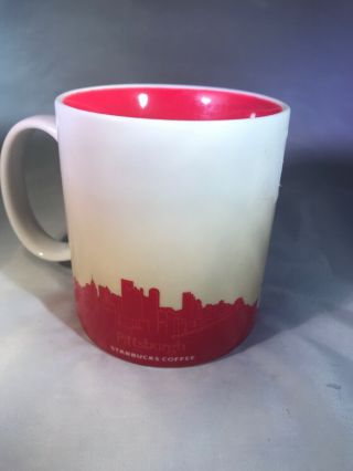 Starbucks Pittsburgh Mug 2011 Global Icon City Ceramic Coffee Cup 16oz 3