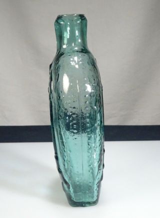 Antique Masonic Glass Flask Bottle - 57025 2