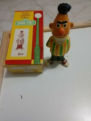 Vintage Figurines From The Gift World Of Gorham Sesame Street Bert