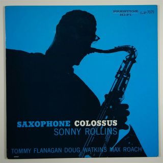 Sonny Rollins " Saxophone Colossus " Jazz Lp Prestige 7079 Mono Dg