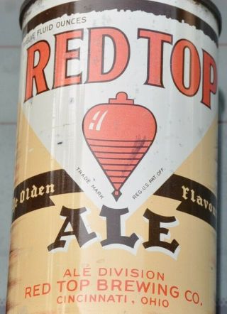 RARE Red Top Instructional Beer Can Lilek 720 12