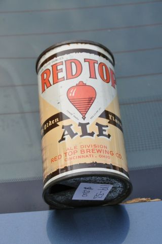 Rare Red Top Instructional Beer Can Lilek 720