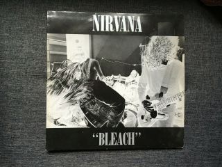 Nirvana Bleach Vinyl Lp Subpop Gef - 24433 1989