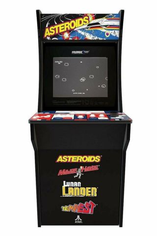 4 - In - 1 Arcade Machine,  Asteroids,  Major Havoc,  Lunar Lander,  Tempest,  Arcade1up