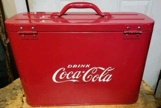 COCA COLA airline cooler 1940s or 1950s 2