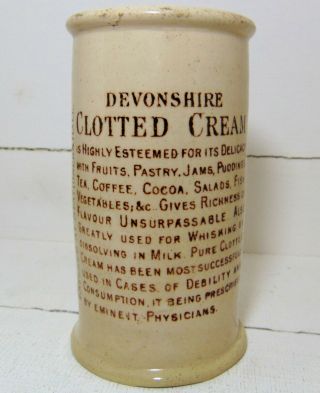 Elands of Manchester Pure Devonshire Clotted Cream Pot c1900 ' s 2