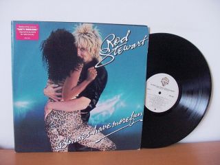 Rod Stewart " Blondes Have More Fun " Promo Lp From 1978 (wb Bsk 3261)