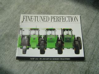 John Deere 4560 4760 4960 60 Series Tractor Brochure