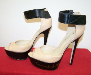 CAMILLE SWEET Autographed and Worn Aldo High Heels - Model 6