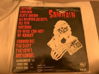 Samhain Initium Red Translucent Vinyl LP only 500 were Pressed 2