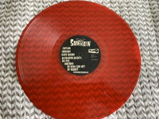 Samhain Initium Red Translucent Vinyl LP only 500 were Pressed 3