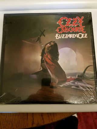 Ozzy Osbourne Blizzard Of Ozz First Us Pressing 1981 In Shrink Vinyl Nm/nm
