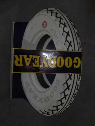 Porcelain Goodyear Sign Size 36 