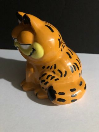Vintage Garfield The Cat Ceramic 80s Cartoon Figure 4