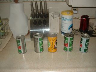 HillBilly Mountain Dew cans 5 total 2