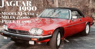 1990 Jaguar Xjs Convertible 47000 Miles
