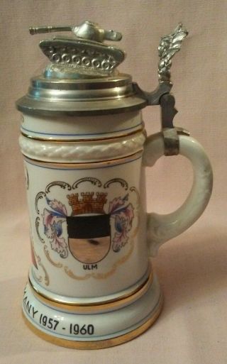 Souvenir Of Germany Collectable 1957 - 1960 Beer Stein 2