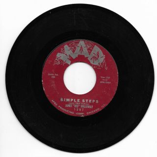James Red Holloway - Mad 1297 Rare R&b Rockabilly 45 Rpm Simple Steps
