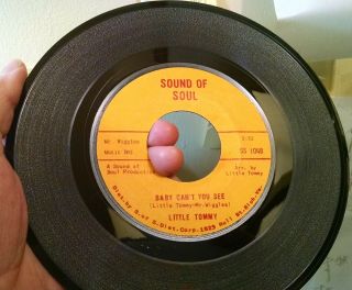 NORTHERN SOUL 45 LITTLE TOMMY BABY CAN ' T YOU SEE & I ' M STILL HURT EX 6