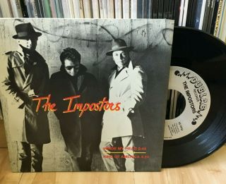 The Imposters Inside My Head / King Of America Private Press Power Pop 7 " Nm