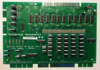 Gdb080 Driver Board For Gottlieb System 80/80a/80b Pinball Machines
