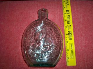 Antique Zachary Taylor & Geo.  Washington Embossed Bottle
